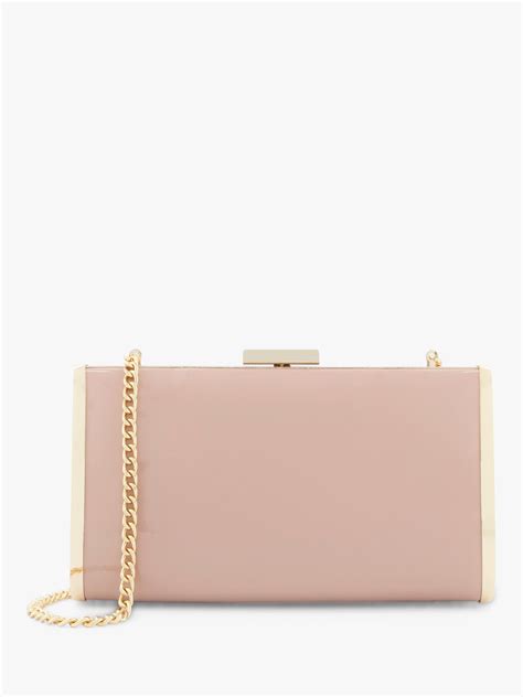 blush pink evening bag.